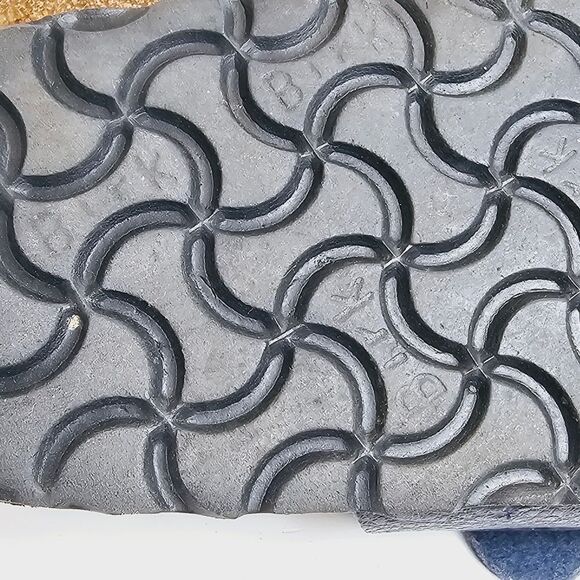 Birki's Birkenstock Blue Nepal Criss Cross Sandals 7 - Picture 10 of 10